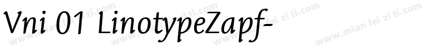 Vni 01 LinotypeZapf字体转换